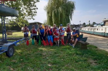 Initiation Canoë Santé en partenariat avec le Canoë Club Nivernais